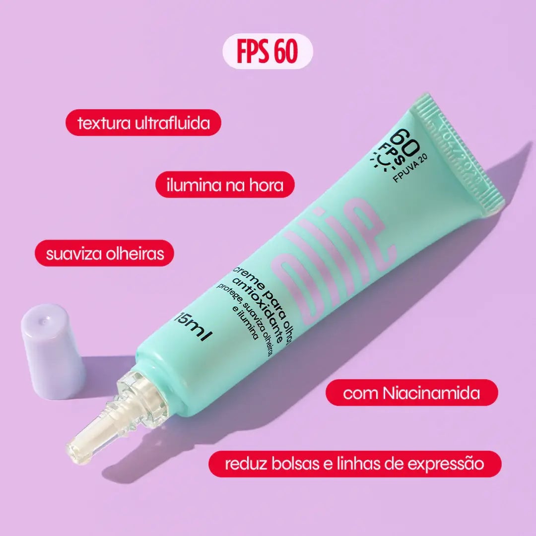 Creme Ultrafluido para Olhos Antioxidante FPS 60 - 2