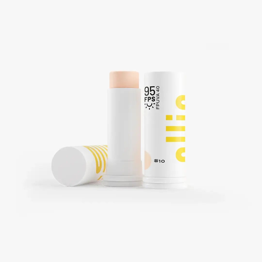 Protetor Solar em Bastão Com Cor FPS 95 - 1