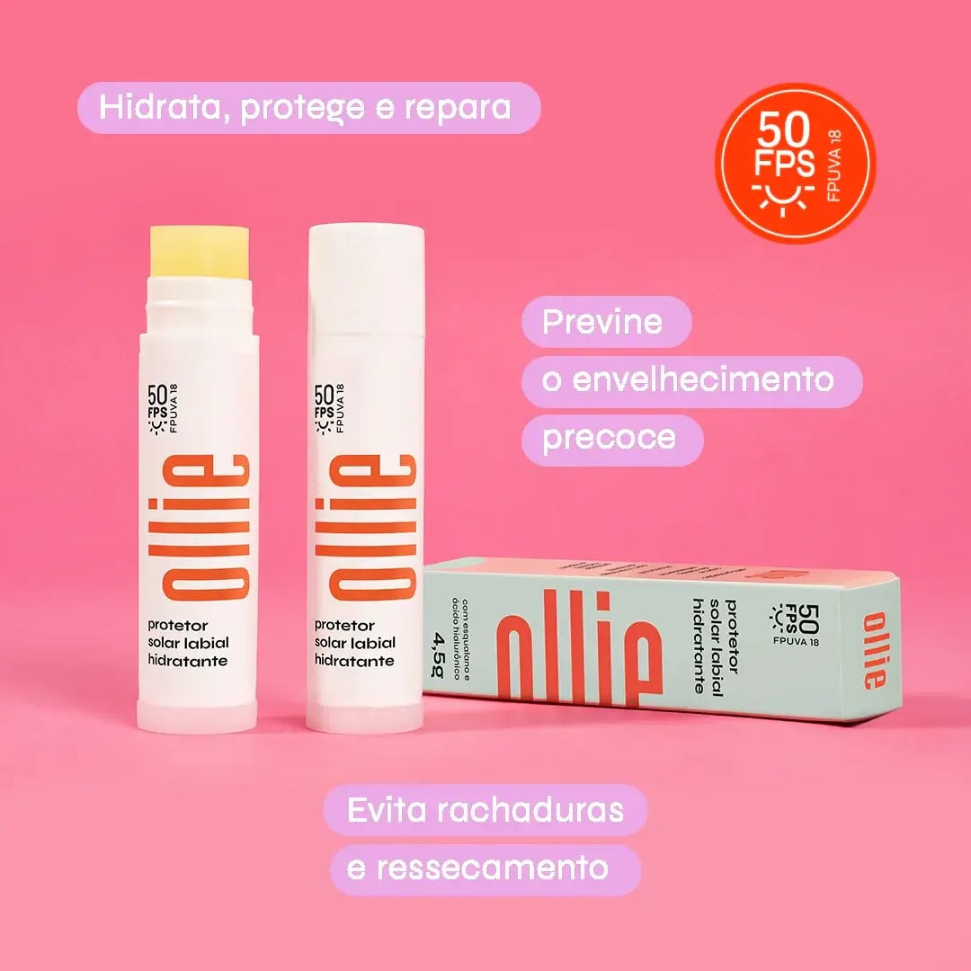 Protetor Solar Hidratante Labial FPS 50 - imagem 2