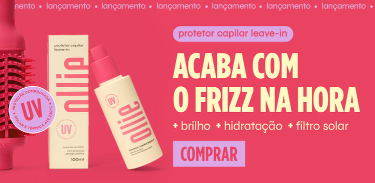 Protetor Capilar Leave-In - Acaba com o frizz na hora